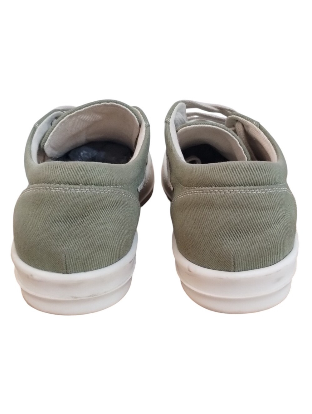 Rick Owens DRKSHDW  Vintage Low  Sneakers in Sage Milk - Picture 6 of 10